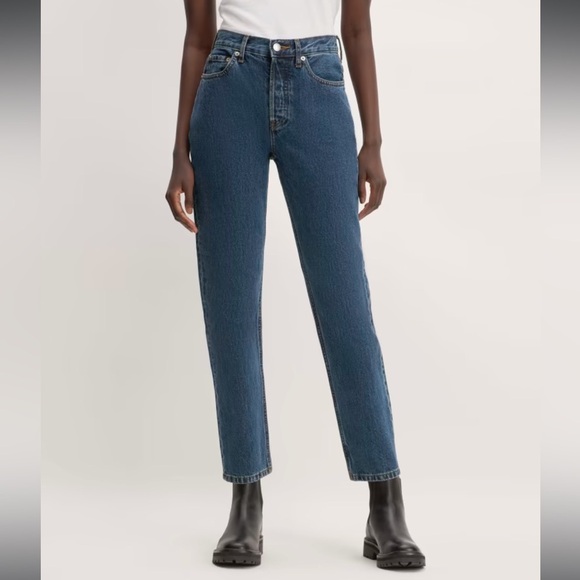 Everlane Denim - Everlane The ’90s Cheeky Jean in Deep Atlantic